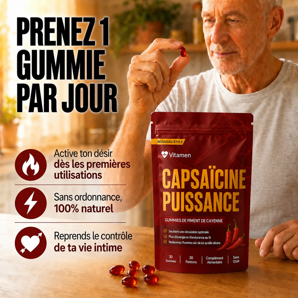 VITAMEN CAPSAÏCINE PUISSANCE
